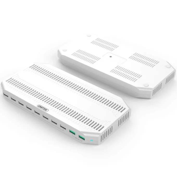 Unitek Charge Station 10x USB White — image 4