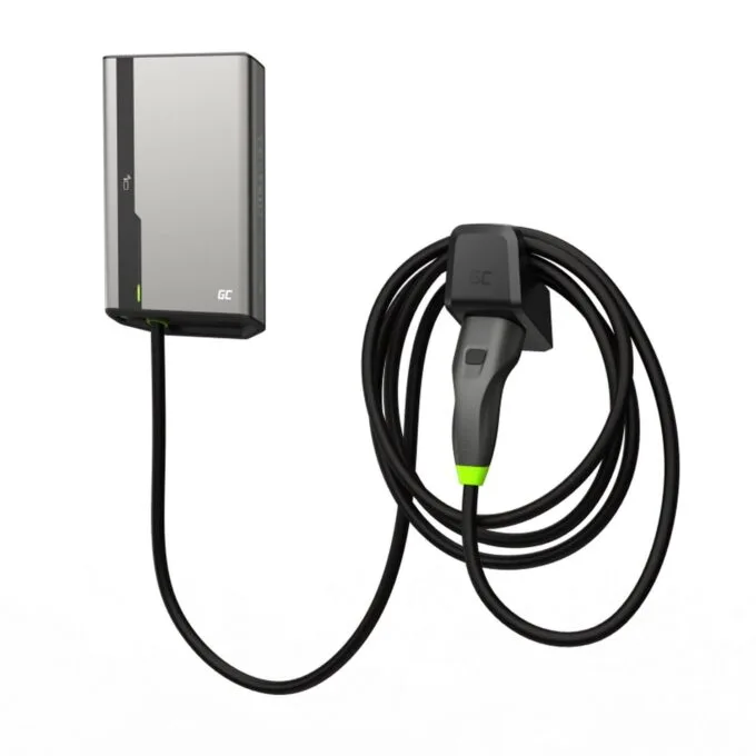 Green Cell HabuDen Wallbox 22kW 32A 7,5m NFC Kabel Typ 2 — image 3