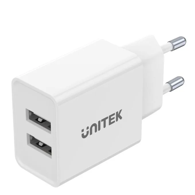 Unit Charger 2x USB-A 12 W white — image 2