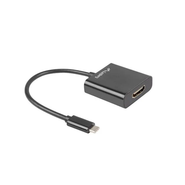 Lanberg USB-C 3.1 adapter - HDMI M/F 15cm black — image 2