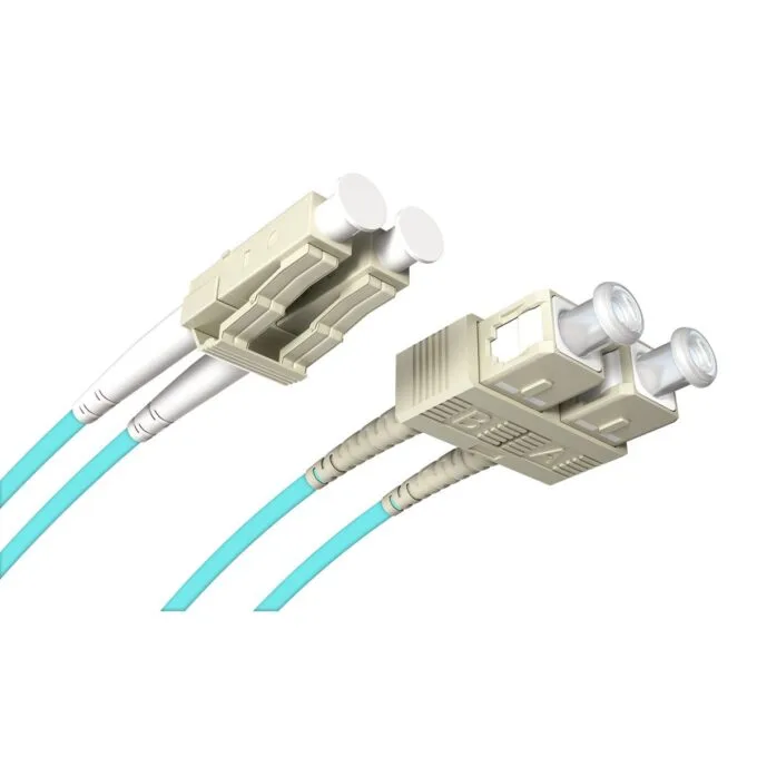 Opton Fiber Patchcord LC/UPC-SC/UPC OM3 MM Duplex 2.0m — image 1