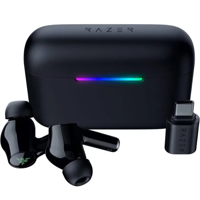 RAZER Hammerhead V3 HyperSpeed - Wireless ANC Gaming Earbuds - 2.4Ghz & Bluetooth - 40 Hours- IPX4 — image 2