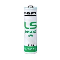Saft Lithium Thionyl Chloride LS14500 AA 3.6V Battery (1pc)