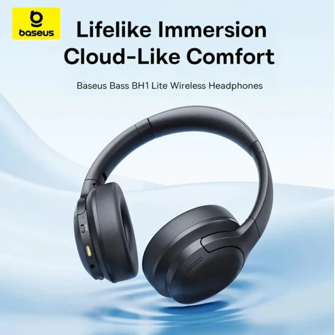 Baseus Headphones Over Ear Bass BH1 Lite White — image 10
