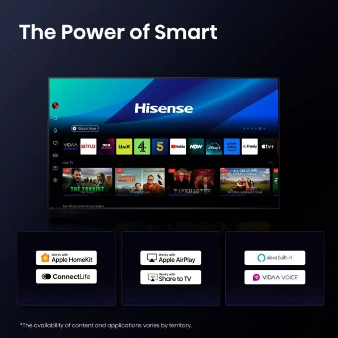 Hisense 50E7Q PRO 50'' 4K Smart QLED TV 144 HZ — image 6