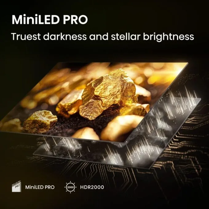 Hisense 55U7Q PRO 55'' 4K Smart QLED MINI LED 165hz TV — image 8