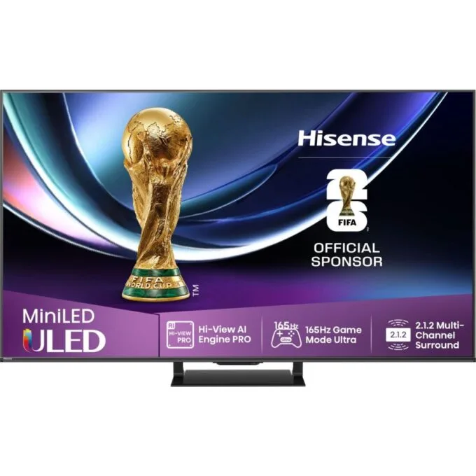 Hisense 55U7Q PRO 55'' 4K Smart QLED MINI LED 165hz TV — image 1