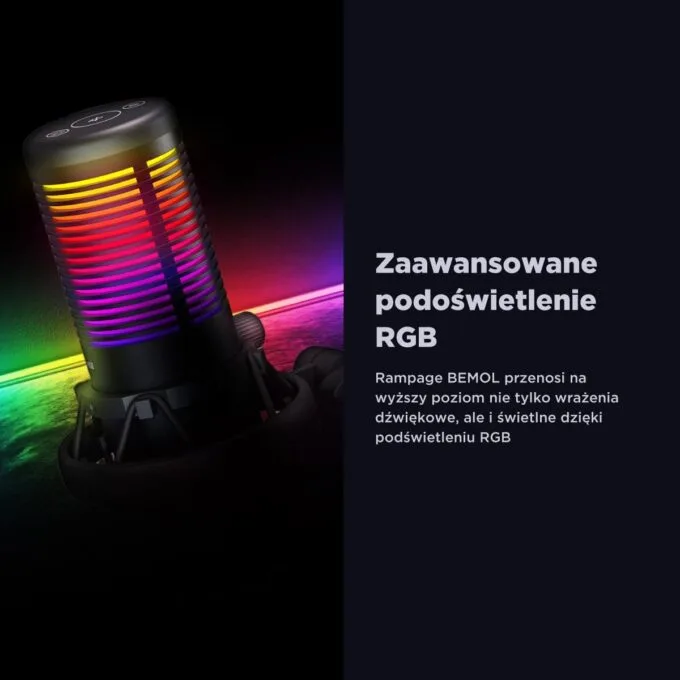 Rampage Bemol RGB USB-C black — image 10