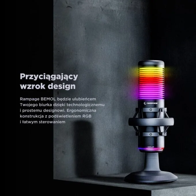 Rampage Bemol RGB USB-C black — image 12