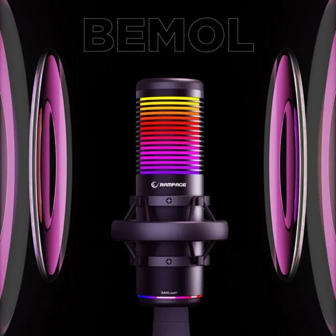 Rampage Bemol RGB USB-C black — image 9