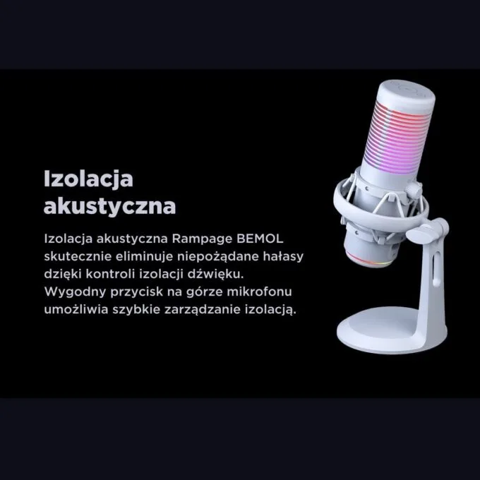 Rampage Bemol RGB USB-C biały — image 12