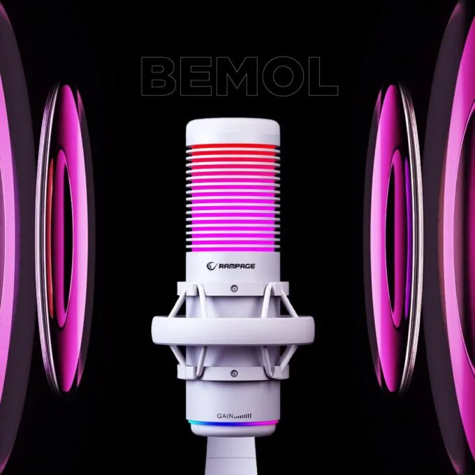 Rampage Bemol RGB USB-C biały — image 8