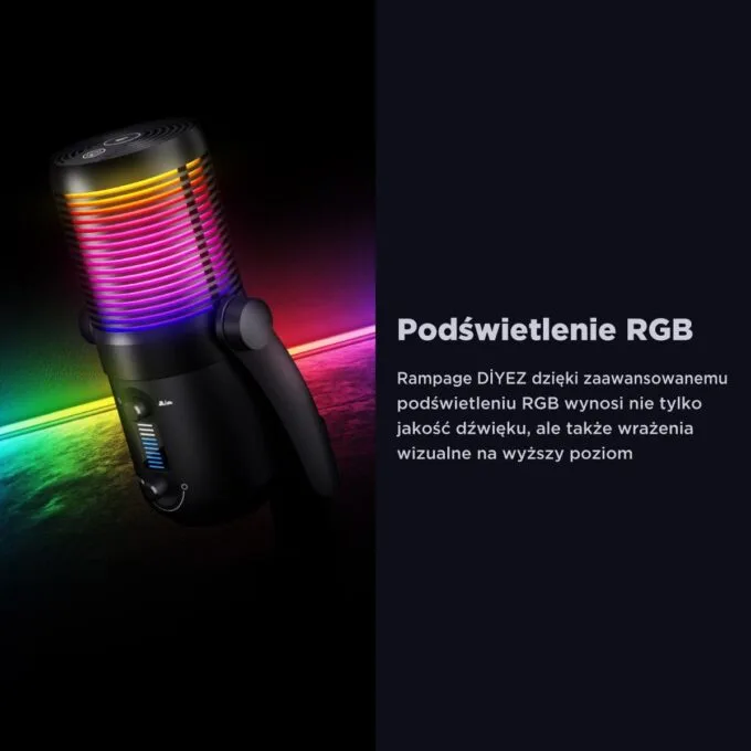 Rampage Diyez RGB USB-C black — image 11