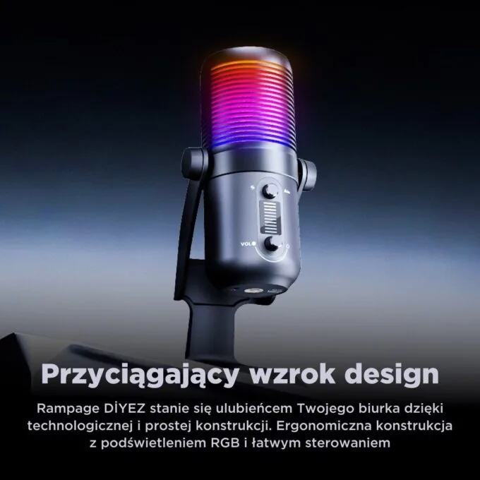 Rampage Diyez RGB USB-C black — image 13