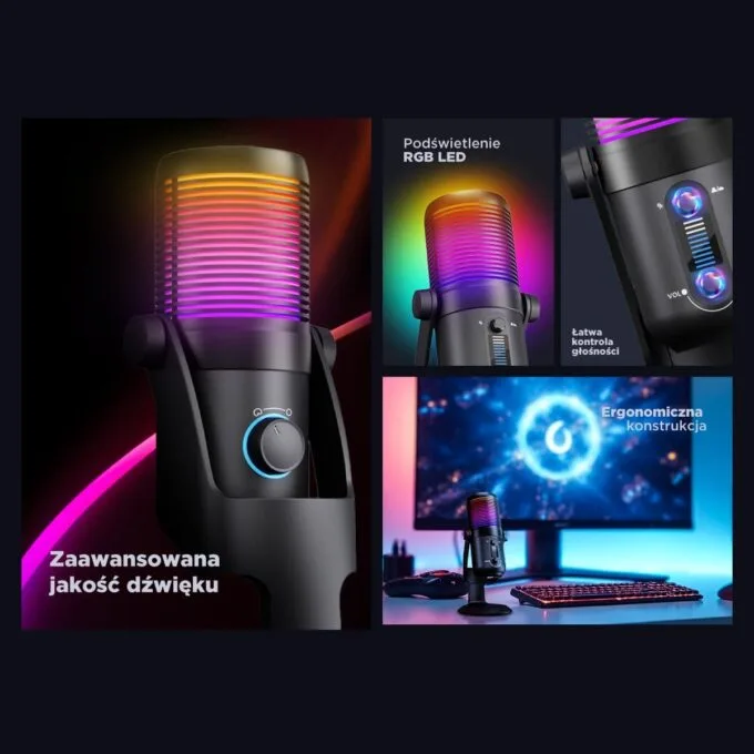 Rampage Diyez RGB USB-C black — image 9