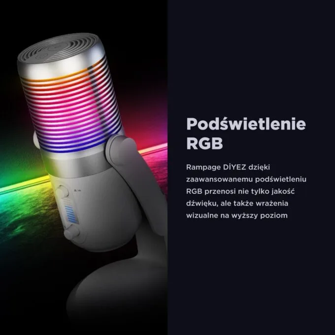 Rampage Diyez RGB USB-C white — image 10
