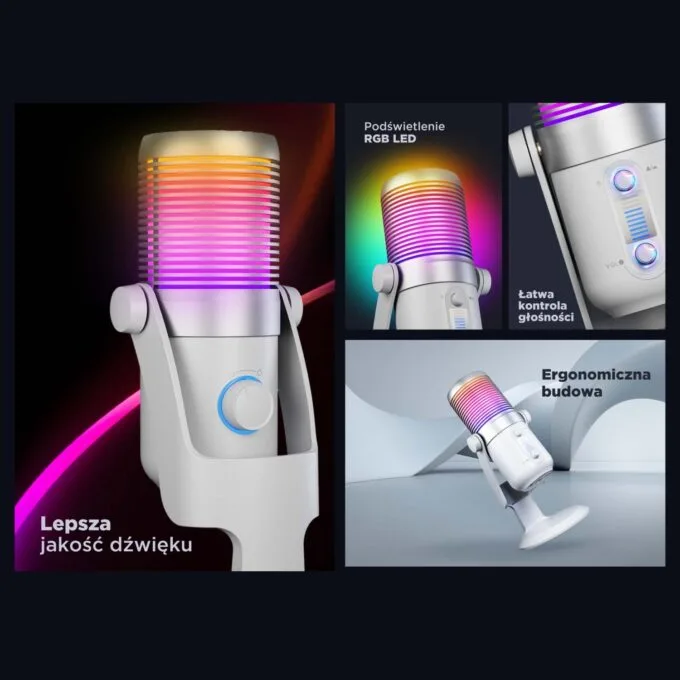 Rampage Diyez RGB USB-C white — image 8