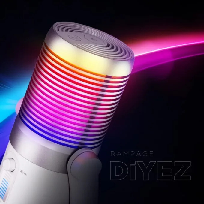 Rampage Diyez RGB USB-C white — image 9