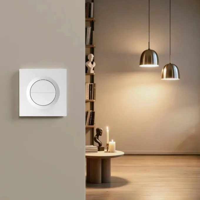Sonoff Zigbee Smart Wall Mechanical Switch 1-Button 2 Gang White With Matter — image 2