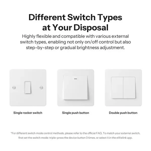 Sonoff Zigbee Smart Dimmer Wall Switch MINI-ZBDIM-E — image 5