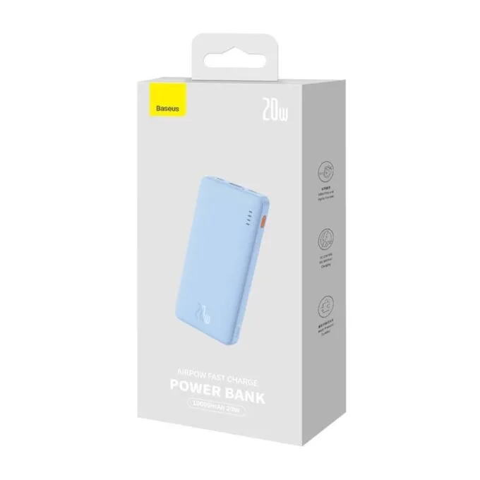 Baseus Airpow 10000 mAh 20W niebieski — image 7