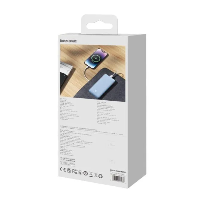 Baseus Airpow 10000 mAh 20W niebieski — image 8