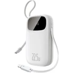 Baseus EnerFill FC31 20000 mAh 22.5W USB-C + Lightning white