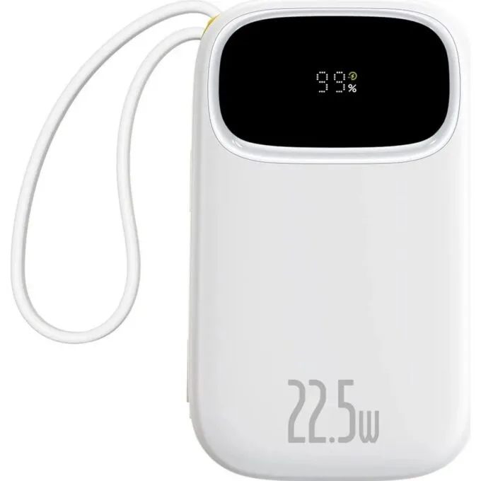 Baseus EnerFill FC31 20000 mAh 22.5W USB-C + Lightning white — image 3