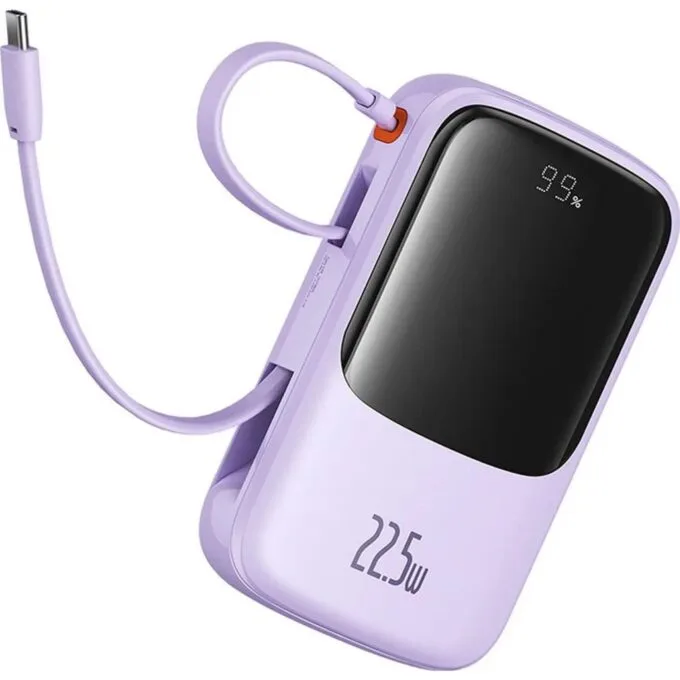Baseus Qpow Pro+ 10000 mAh 22.5W fioletowy — image 2
