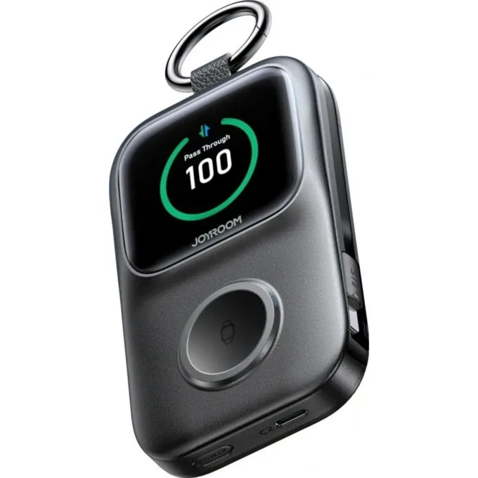 Joyroom JR-W19 5000 mAh z ładowaniem bezprzewodowym zegarka 5 W czarny — image 4