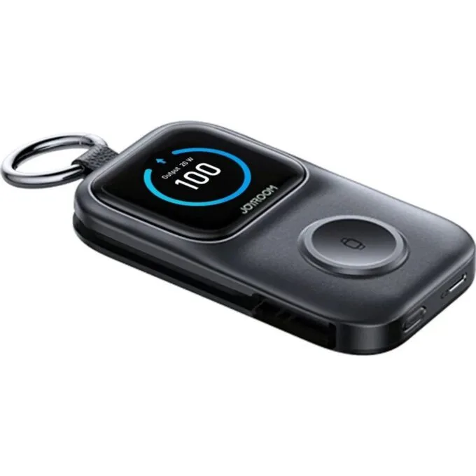Joyroom JR-W19 5000 mAh z ładowaniem bezprzewodowym zegarka 5 W czarny — image 5