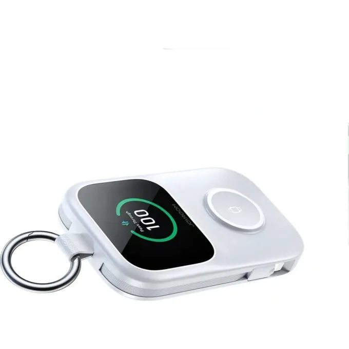 Joyroom JR-W19 5000 mAh z ładowaniem bezprzewodowym zegarka 5 W biały — image 2