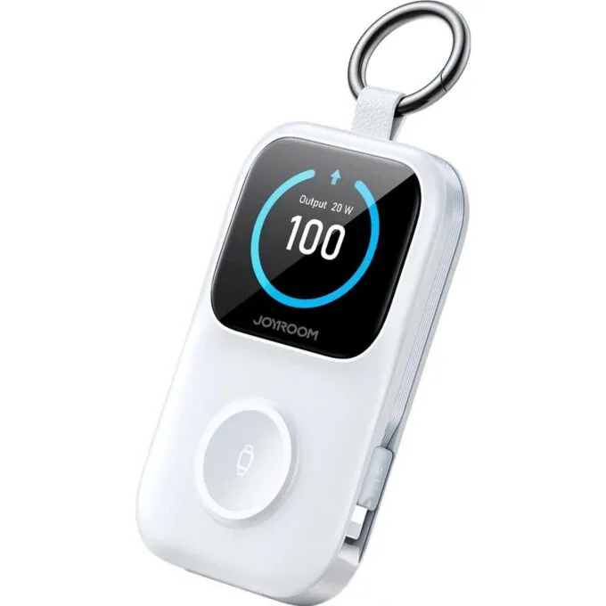 Joyroom JR-W19 5000 mAh z ładowaniem bezprzewodowym zegarka 5 W biały — image 3