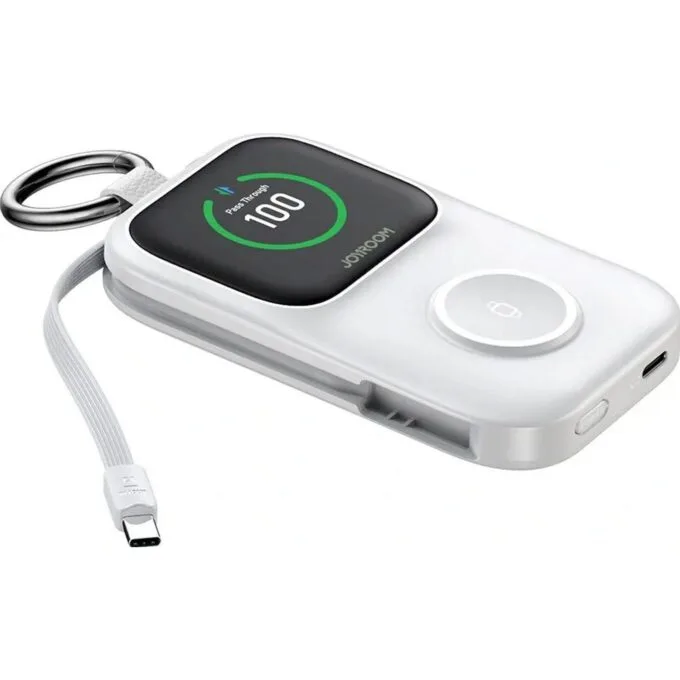 Joyroom JR-W19 5000 mAh z ładowaniem bezprzewodowym zegarka 5 W biały — image 5