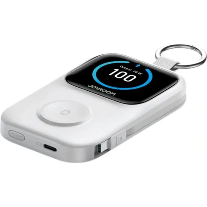 Joyroom JR-W19 5000 mAh z ładowaniem bezprzewodowym zegarka 5 W biały — image 6