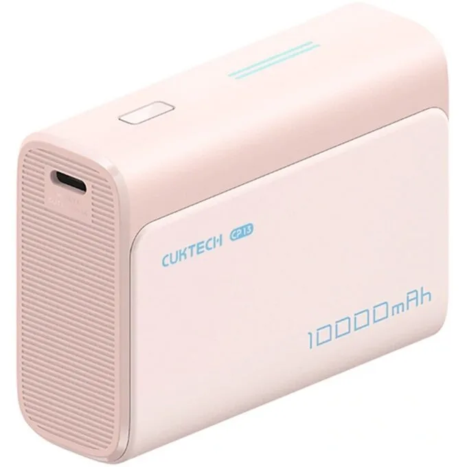 Cuktech CP13 30W 10000 mAh USB-C + USB-A pink — image 1