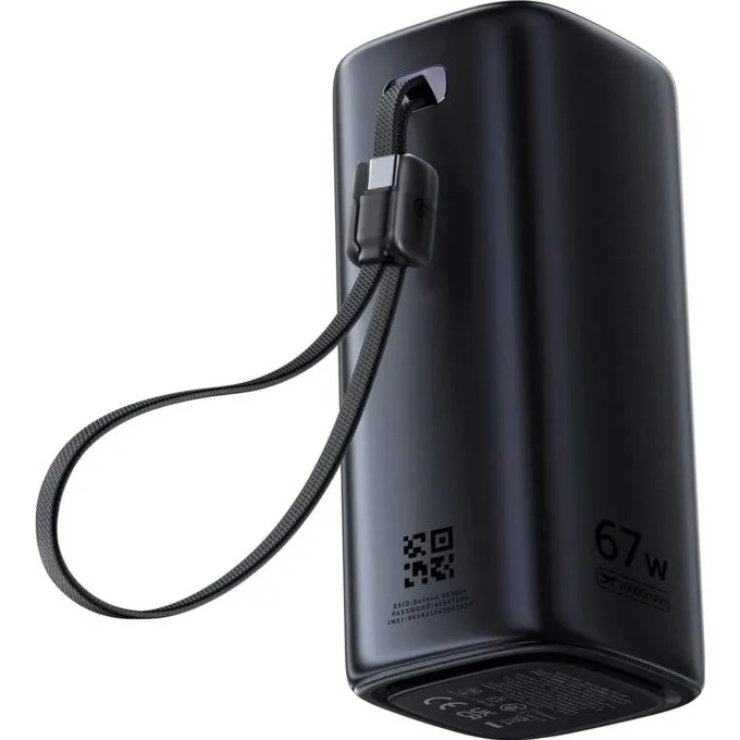 Baseus EnerGeek GX11 MiFi 20000 mAh 67W with Wi-Fi function black — image 5