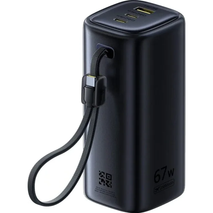 Baseus EnerGeek GX11 MiFi 20000 mAh 67W with Wi-Fi function black — image 6