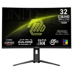 MSI MAG 321CUPDF - 160Hz 4K | 320Hz Full HD | Rapid VA | 31.5"