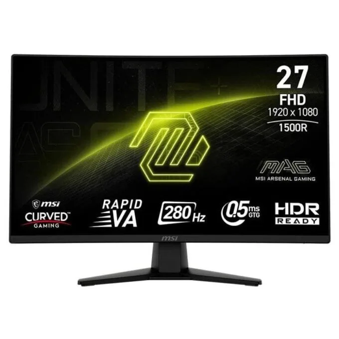 MSI MAG 274CX - 280Hz Full HD | 27'' | Rapid VA | 0.5ms — image 1