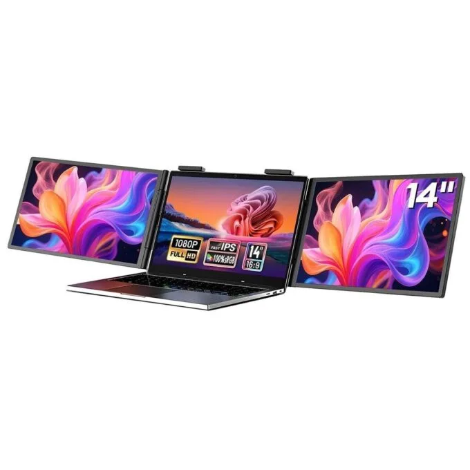 ZEUSLAP ZB14 - Full HD | IPS | 2x 14" — image 1