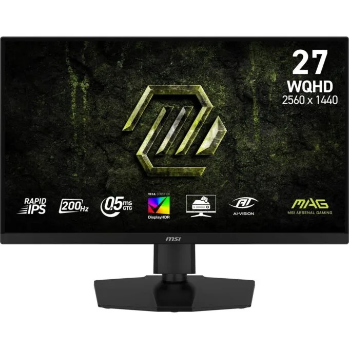 MSI MAG 274QPF E20 - 180Hz | QHD | Rapid IPS | 27" | HDR400 | USB-C PD15W — image 1