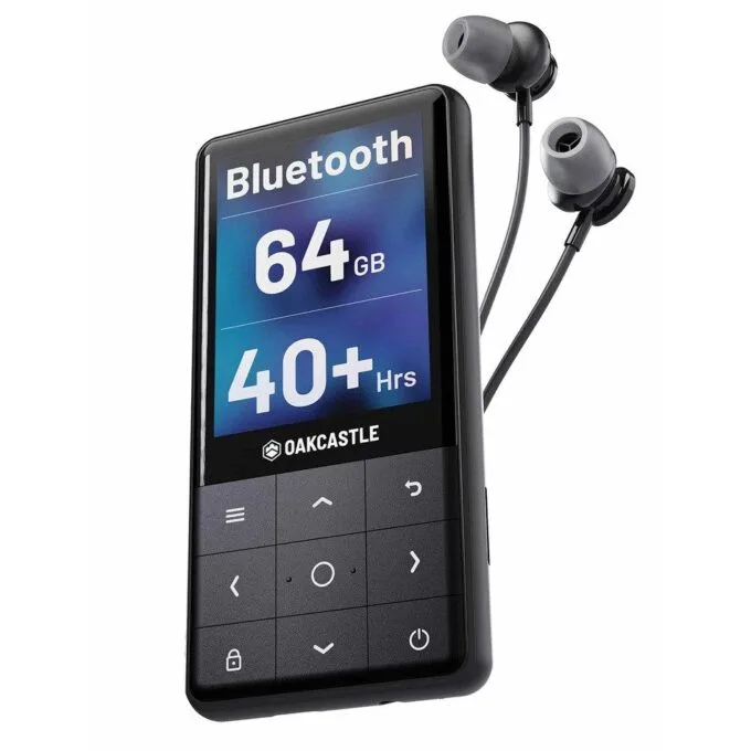 Majority Portable MP300 Player 64GB BT+Earphones (Oakcastle) — image 1