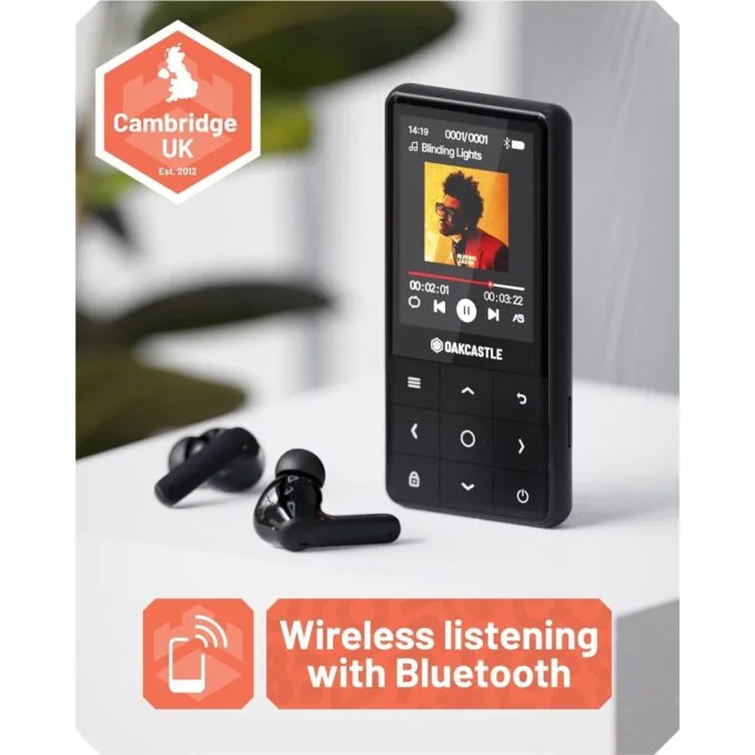 Majority Portable MP300 Player 64GB BT+Earphones (Oakcastle) — image 2