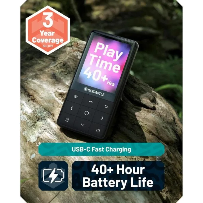 Majority Portable MP300 Player 64GB BT+Earphones (Oakcastle) — image 3