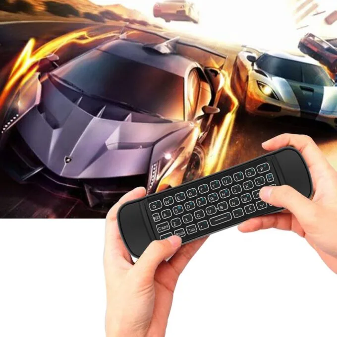 Rii Remote Control with Wireless Keyboard 2.4GHz, AirMouse & Microphone MX6 — image 5