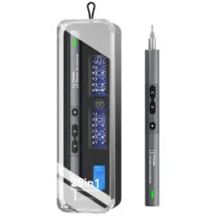 Noyafa Screwdriver Pen Cordless Electric Precision Tool with 24 Magnetic Bits and LED NF-N30