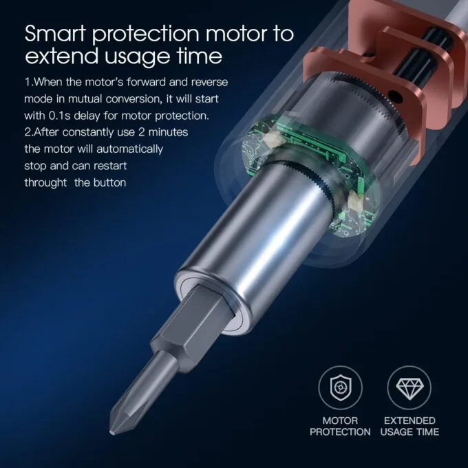 Noyafa Screwdriver Pen Cordless Electric Precision Tool with 24 Magnetic Bits and LED NF-N30 — image 10