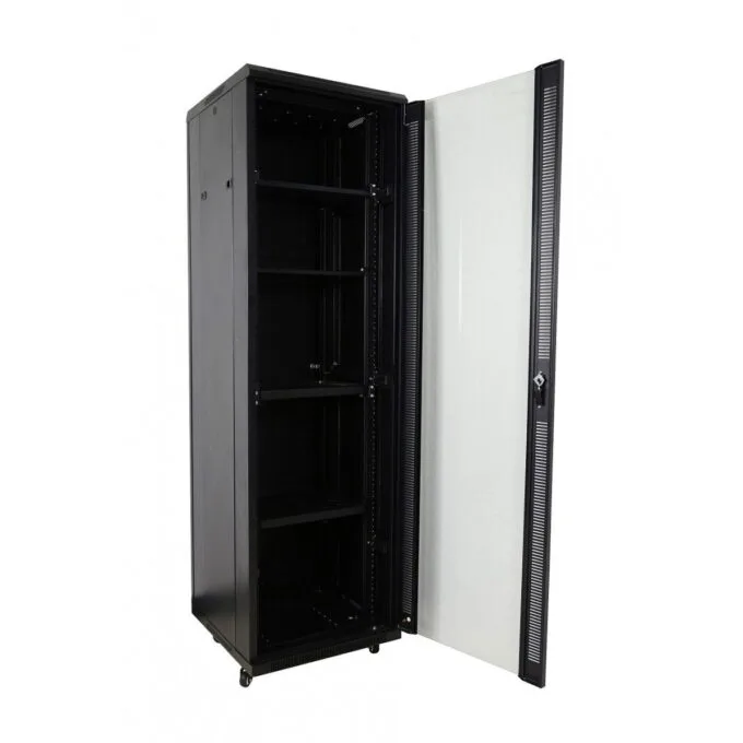NETPRO 19'' Floor Cabinet 22U 100cm NP-C22U100 (Not Assembled) — image 1