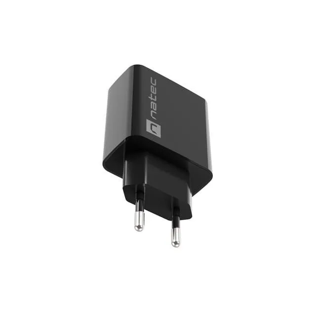 Natec Ribera 20W USB-A USB-C black — image 5